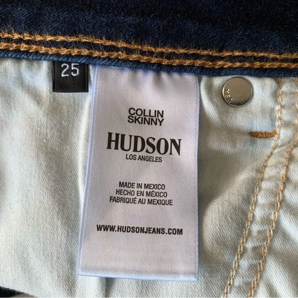 Hudson Jeans Collin Flap Pocket Skinny Jeans - Picture 10 of 11
